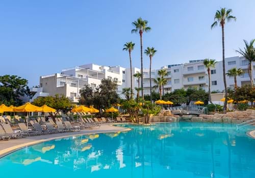 Pool at Mayfair Hotel in Paphos, Cyprus