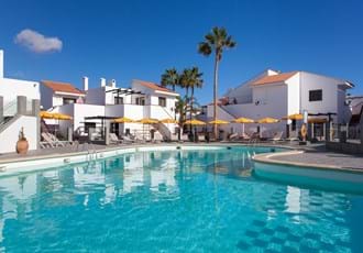 Pool at Villa Florida, Caleta De Fuste, Fuerteventura, Canary Islands.