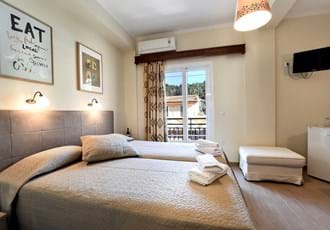 Bedroom, Hotel Ilios, Paxos, Greece