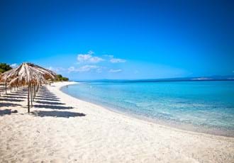 Paradiso beach Kassandra Peninsula Halkidiki Greece Olympic Holidays