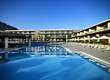 Pool area, Island Blue Hotel, Pefkos, Rhodes, Greece