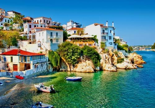 Old Town Skiathos, Greece