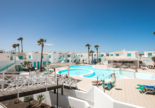 View of pool and hotel at SMY Tahona Fuerteventura