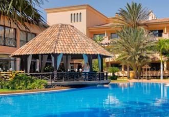 Outdoor pool at Gran Hotel Bahia Real, Corralejo, Fuerteventura, Canary Islands