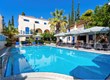 Pool at Vanas Apartments, Spetses, Greece.