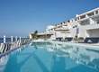 Pool area, Notos Therme and Spa Hotel, Vlychada, Santorini, Greece