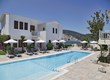 Pool view at Skopelos Village Hotel, Skopelos Town in Greece