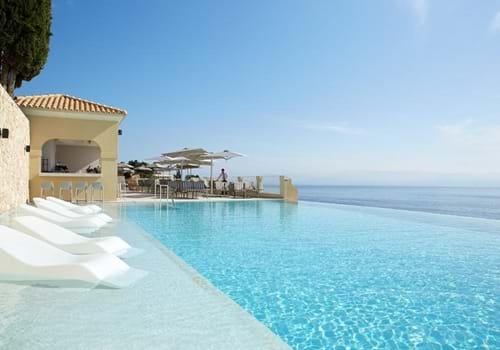 Infinity pool at Marbella Nido 