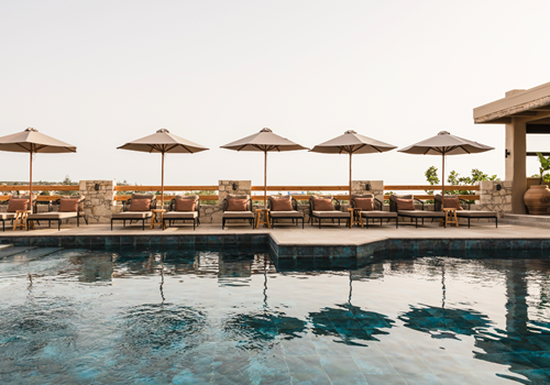 Swimming Pool at Momi Slow Living Hotel, Crete, Greece