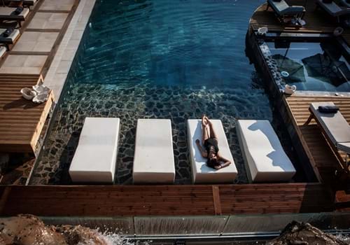 Outdoor pool at Elounda Orama, Elounda, Greece