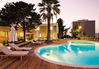 Pool view at the Rodos Palace Hotel in Ixia, Rhodes