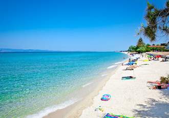 Hanioti Beach Halkidiki, Greece