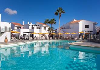 Pool at Villa Florida, Caleta De Fuste, Fuerteventura, Canary Islands.