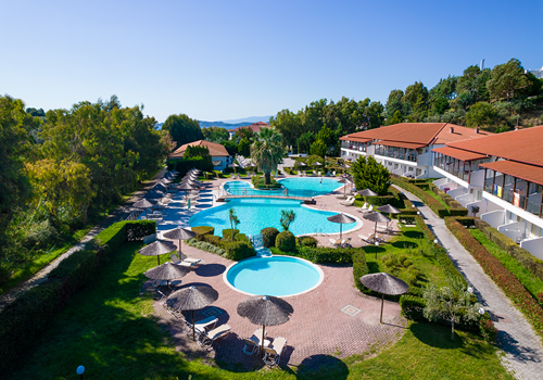 Outdoor Pools at  Alexandros Palace Hotel in Halkidiki
