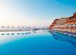 Pool at the Apostolata Island Resort, Skala, Kefalonia, Greece.
