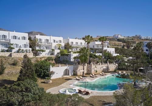 General view of High Mill in Paros