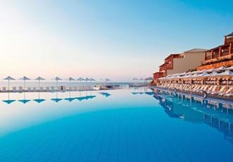 Pool at the Apostolata Island Resort, Skala, Kefalonia, Greece